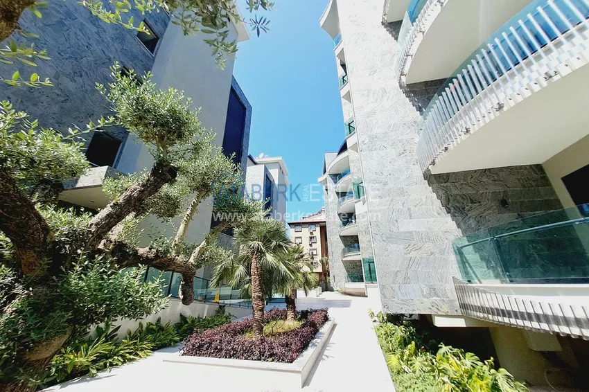Apartament 1+1 w nowym kompleksie w centrum Alanyi. Nadaje się do wynajmu krótkoterminowego 5 