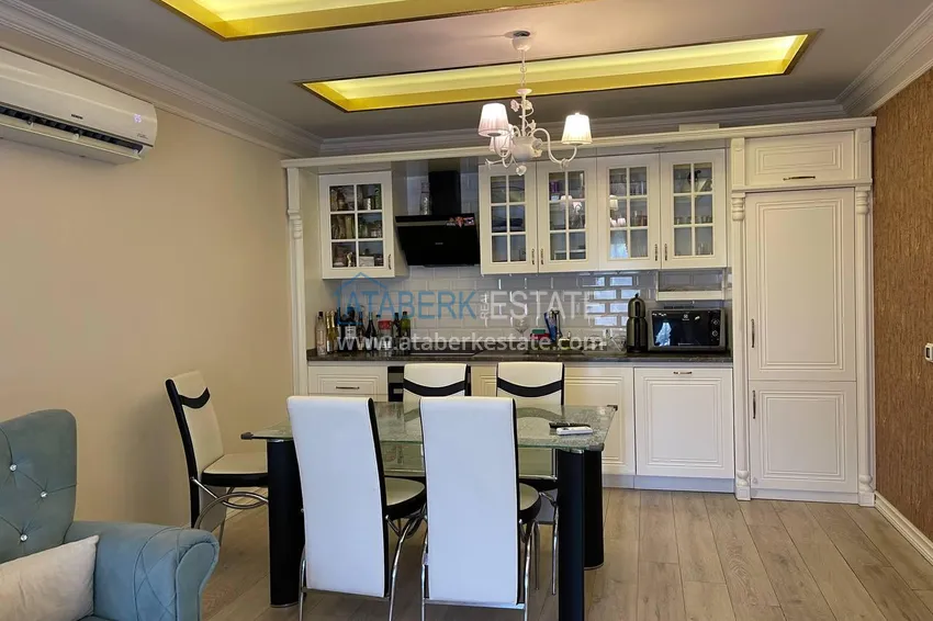 Kupuj  Luksusowa nieruchomość na pierwszej linii w Alanyi: stylowy apartament, kompleks na poziomie VIP, dzielnica Oba 6 