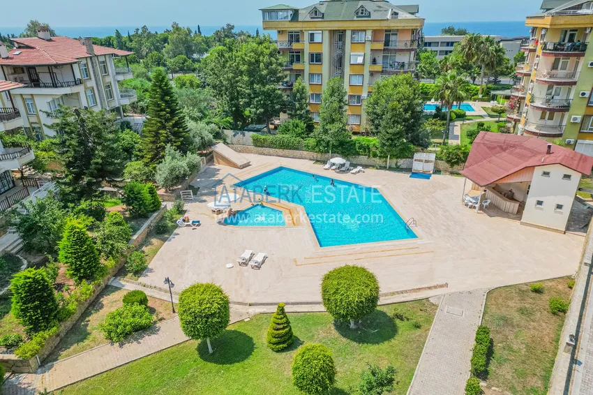 Kamienica Triplex 3+1 w Alanyi, dzielnica Kestel — kompleks domków letniskowych 300 metrów od morza 6 