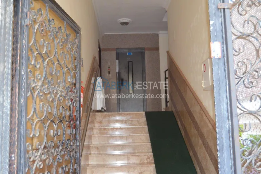 Umeblowane mieszkanie 2+1 w Mahmutlar, Alanya - centrum, przytulny kompleks  7 