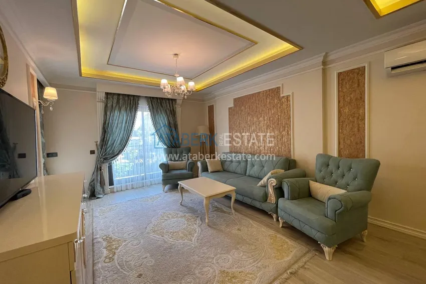 Kupuj  Luksusowa nieruchomość na pierwszej linii w Alanyi: stylowy apartament, kompleks na poziomie VIP, dzielnica Oba 8 