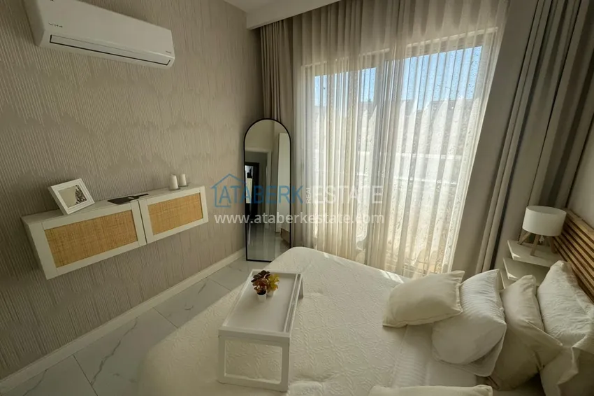 Kupuj  Apartament 1+1 od inwestora w kompleksie w budowie, dzielnica Altintash, Antalya, 55 mkw, 4 piętro 8 