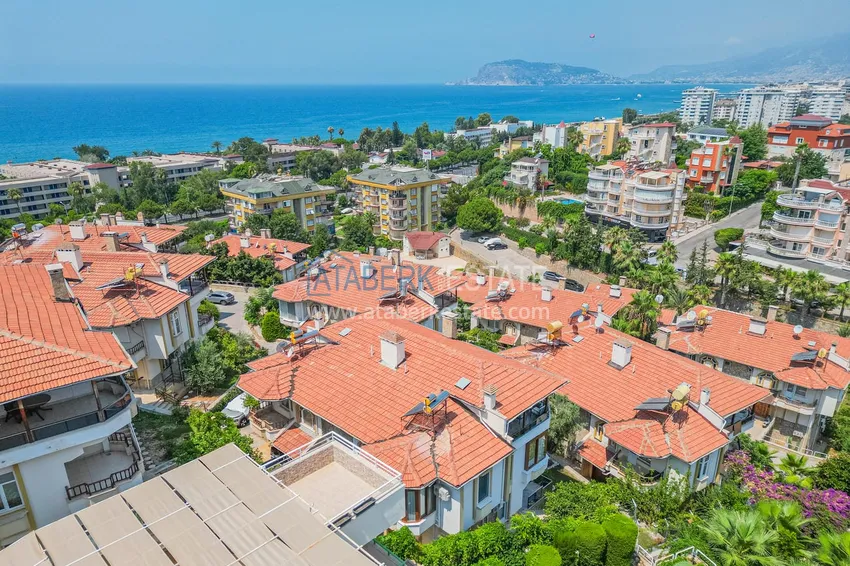 Kamienica Triplex 3+1 w Alanyi, dzielnica Kestel — kompleks domków letniskowych 300 metrów od morza 9 