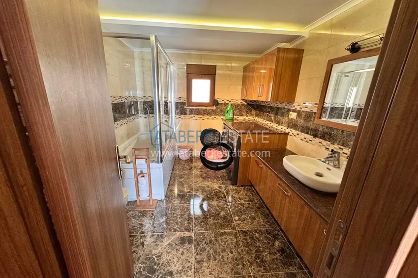 Kupuj  Apartament dwupoziomowy 3+1 w Alanyi, dzielnica Hasbahce - umeblowane, odpowiednie dla pozwoleń na pobyt i obywatelstwo 9 