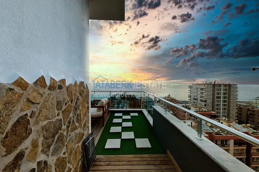 Kupuj  Elitarny triplex penthouse o oryginalnym designie w Alanya, dzielnica Mahmutlar 12 