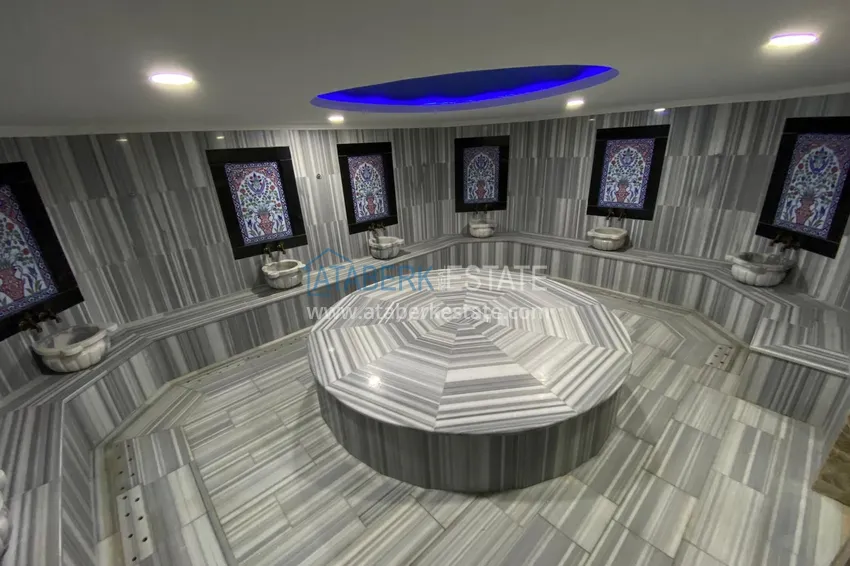 Elitarny triplex penthouse o oryginalnym designie w Alanya, dzielnica Mahmutlar 16 