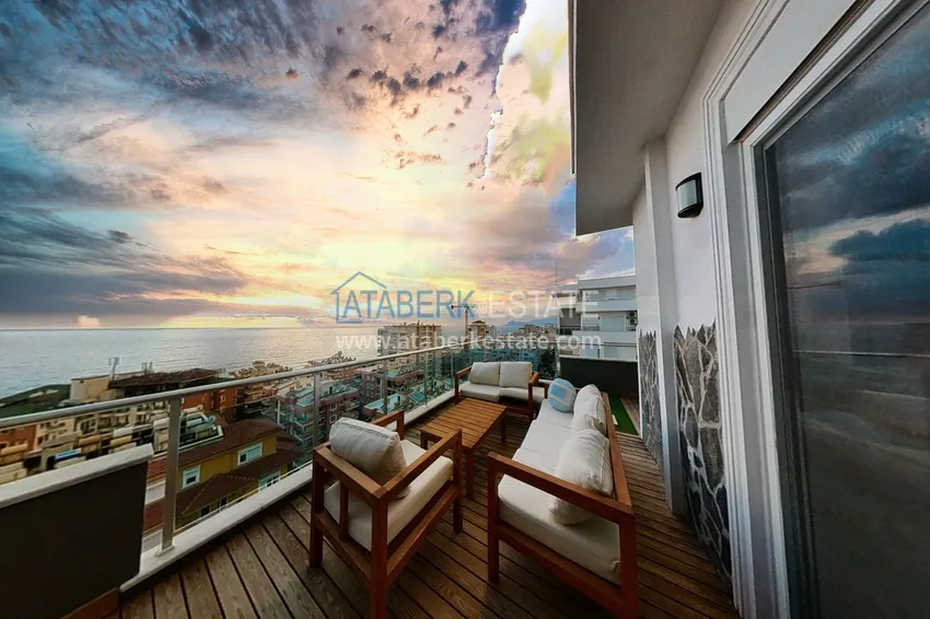 Kupuj  Elitarny triplex penthouse o oryginalnym designie w Alanya, dzielnica Mahmutlar 17 