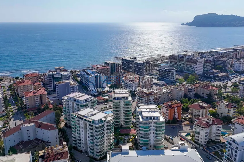 Kupuj  Nieruchomość na zezwolenie na pobyt w Alanyi. Dwupoziomowy penthouse pod klucz z panoramicznym widokiem, dzielnica Tosmur 19 