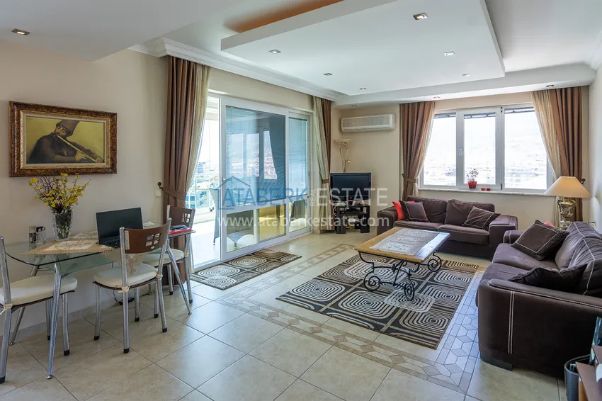 Kupuj  Nieruchomość na zezwolenie na pobyt w Alanyi. Dwupoziomowy penthouse pod klucz z panoramicznym widokiem, dzielnica Tosmur 1 