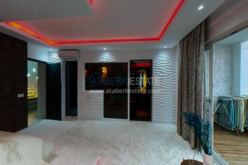 Kupuj  Elitarny triplex penthouse o oryginalnym designie w Alanya, dzielnica Mahmutlar 26 