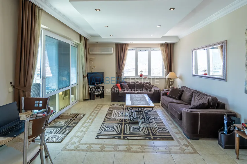 Kupuj  Nieruchomość na zezwolenie na pobyt w Alanyi. Dwupoziomowy penthouse pod klucz z panoramicznym widokiem, dzielnica Tosmur 2 