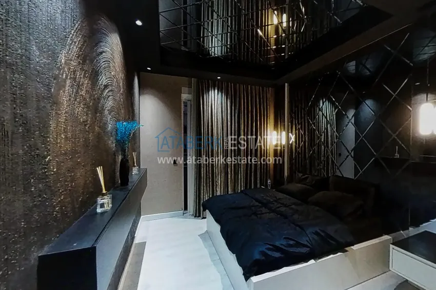 Kupuj  Elitarny triplex penthouse o oryginalnym designie w Alanya, dzielnica Mahmutlar 40 