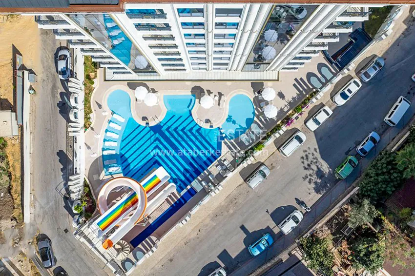 Stylowo zaprojektowany apartament w luksusowym kompleksie - centrum miasta, Alanya 4 