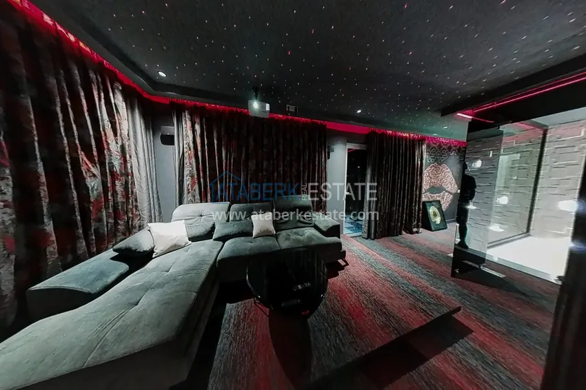 Kupuj  Elitarny triplex penthouse o oryginalnym designie w Alanya, dzielnica Mahmutlar 49 