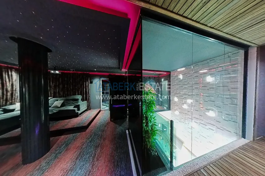 Kupuj  Elitarny triplex penthouse o oryginalnym designie w Alanya, dzielnica Mahmutlar 54 