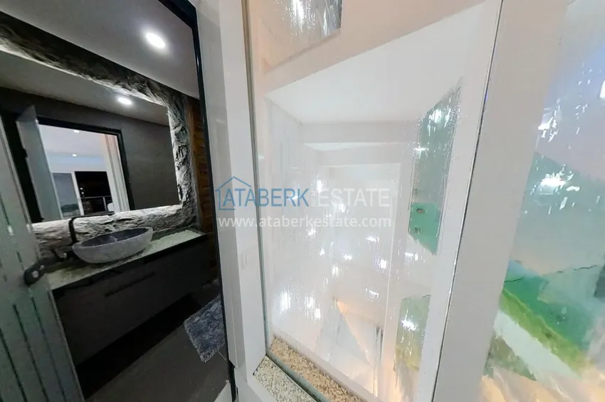 Kupuj  Elitarny triplex penthouse o oryginalnym designie w Alanya, dzielnica Mahmutlar 64 