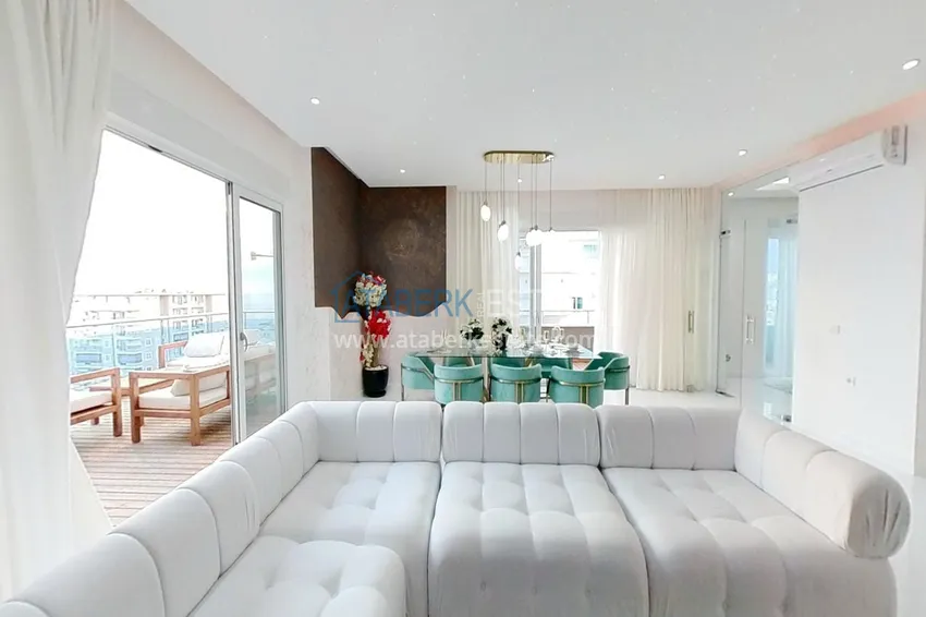 Kupuj  Elitarny triplex penthouse o oryginalnym designie w Alanya, dzielnica Mahmutlar 6 