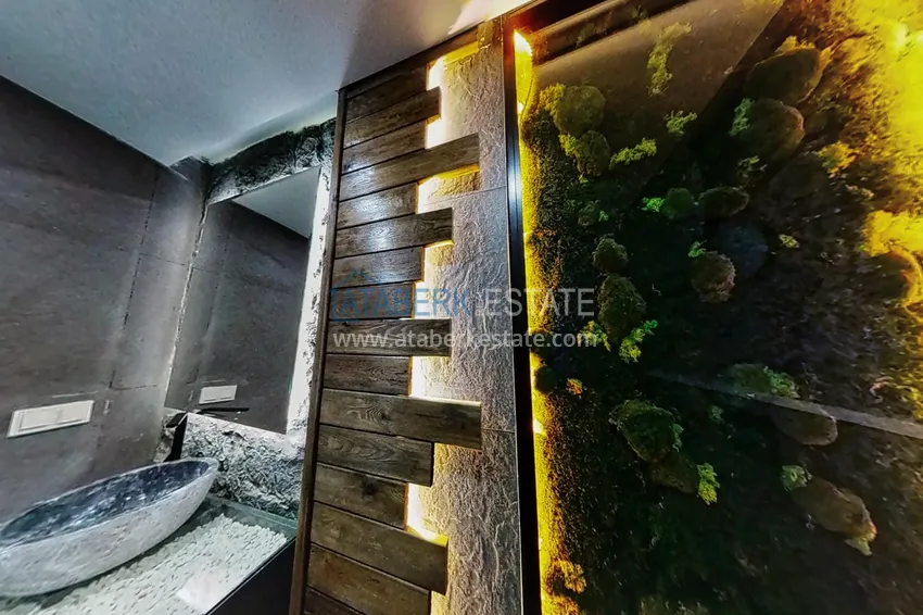 Kupuj  Elitarny triplex penthouse o oryginalnym designie w Alanya, dzielnica Mahmutlar 67 