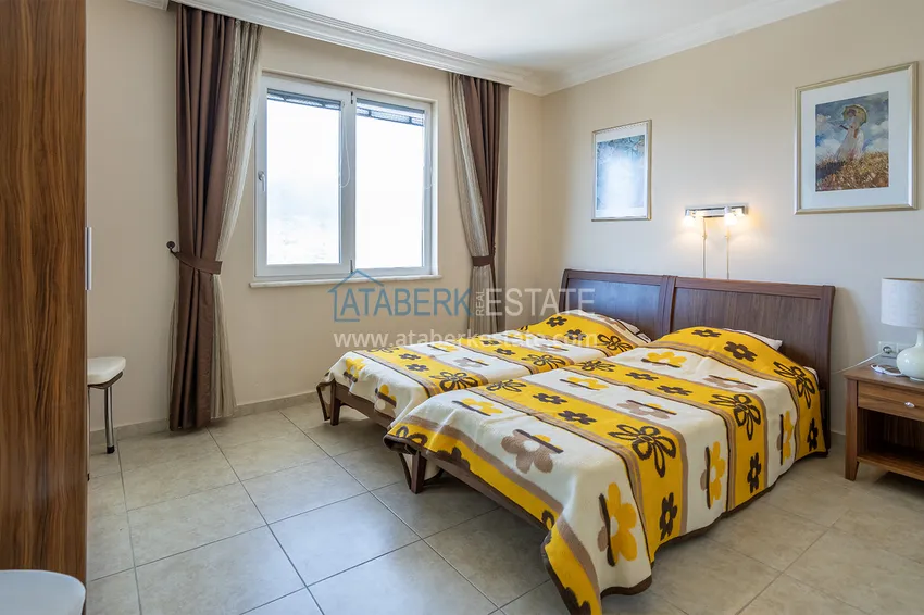 Kupuj  Nieruchomość na zezwolenie na pobyt w Alanyi. Dwupoziomowy penthouse pod klucz z panoramicznym widokiem, dzielnica Tosmur 9 