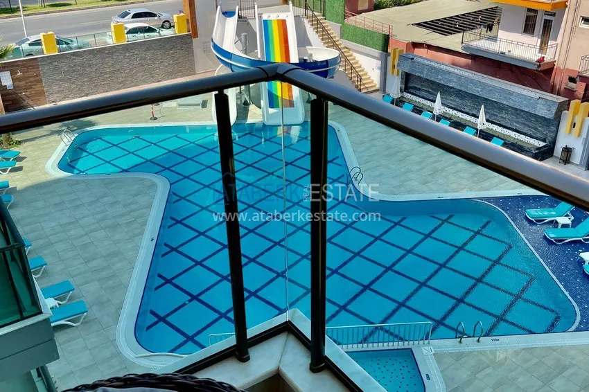 Kupuj  Apartament 2+1 przy plaży w Mahmutlar — wersja gotowa z widokiem na morze 11 