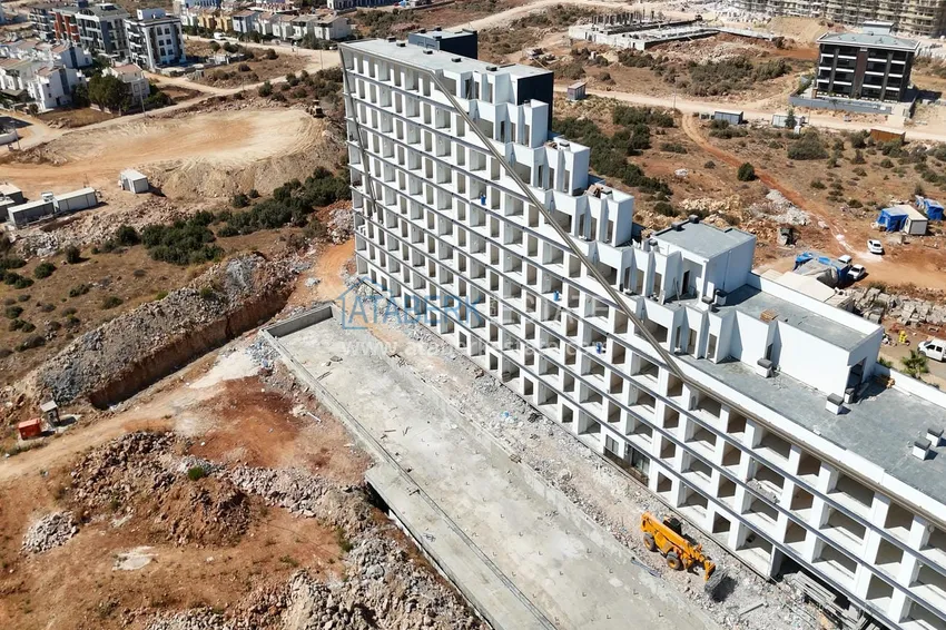 1+1 mieszkanie od inwestora w kompleksie premium w budowie — Antalya, Altintash 11 