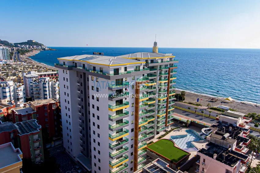 Apartament 2+1 przy plaży w Mahmutlar — wersja gotowa z widokiem na morze 4 
