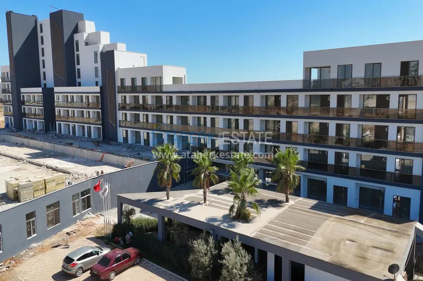 Nowoczesne apartamenty 1+1 w Antalya, dzielnica Altintash, z możliwością raty  5 