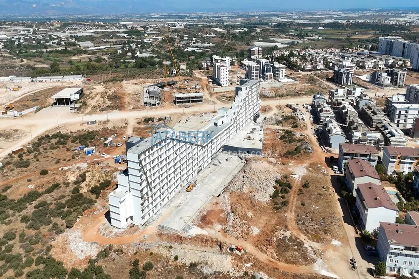 1+1 mieszkanie od inwestora w kompleksie premium w budowie — Antalya, Altintash 17 