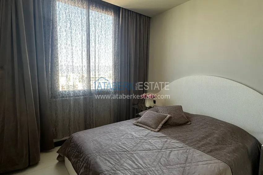 Kupuj  Apartament 2+1 z panoramicznym widokiem i częściowo umeblowany — Alanya, Mahmutlar 13 