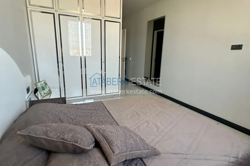 Kupuj  Apartament 2+1 z panoramicznym widokiem i częściowo umeblowany — Alanya, Mahmutlar 14 