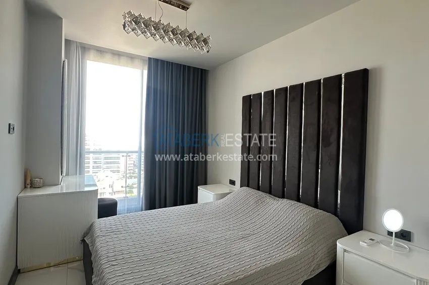 Kupuj  Apartament 2+1 z panoramicznym widokiem i częściowo umeblowany — Alanya, Mahmutlar 16 
