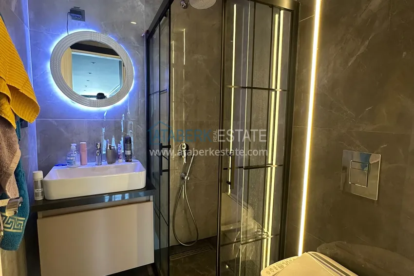 Kupuj  Apartament 2+1 z panoramicznym widokiem i częściowo umeblowany — Alanya, Mahmutlar 20 