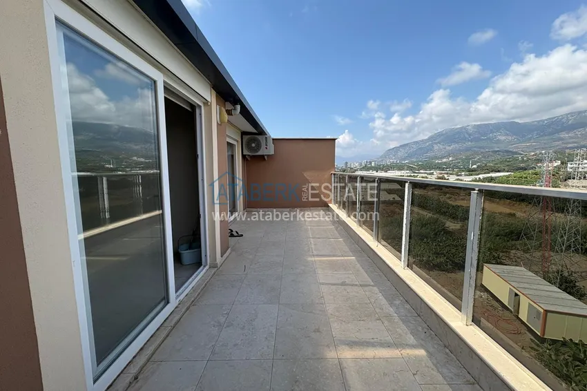 Kupuj  Dwupoziomowy penthouse 3+1 w Kargicak, Alanya — Apartament dwupoziomowy z widokiem na góry  25 