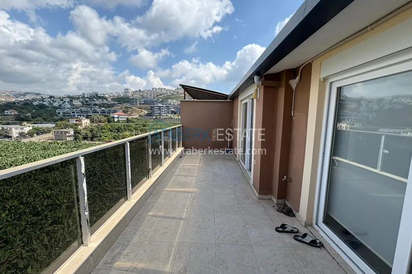 Kupuj  Dwupoziomowy penthouse 3+1 w Kargicak, Alanya — Apartament dwupoziomowy z widokiem na góry  26 