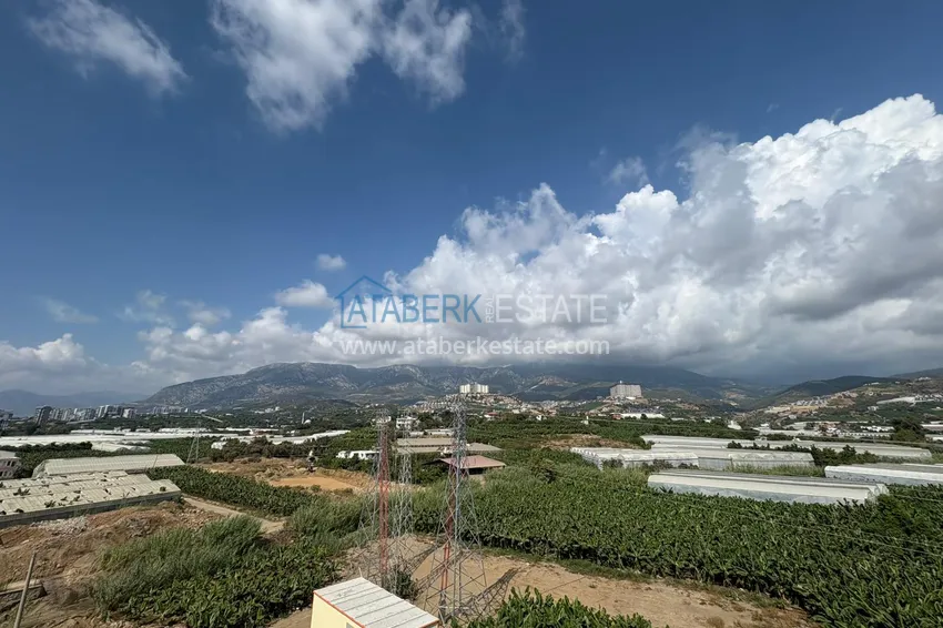 Kupuj  Dwupoziomowy penthouse 3+1 w Kargicak, Alanya — Apartament dwupoziomowy z widokiem na góry  27 