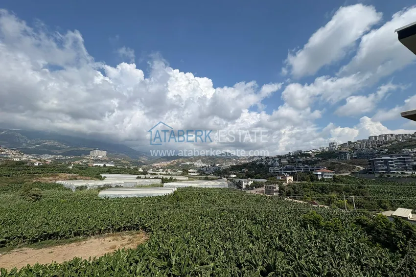 Kupuj  Dwupoziomowy penthouse 3+1 w Kargicak, Alanya — Apartament dwupoziomowy z widokiem na góry  28 