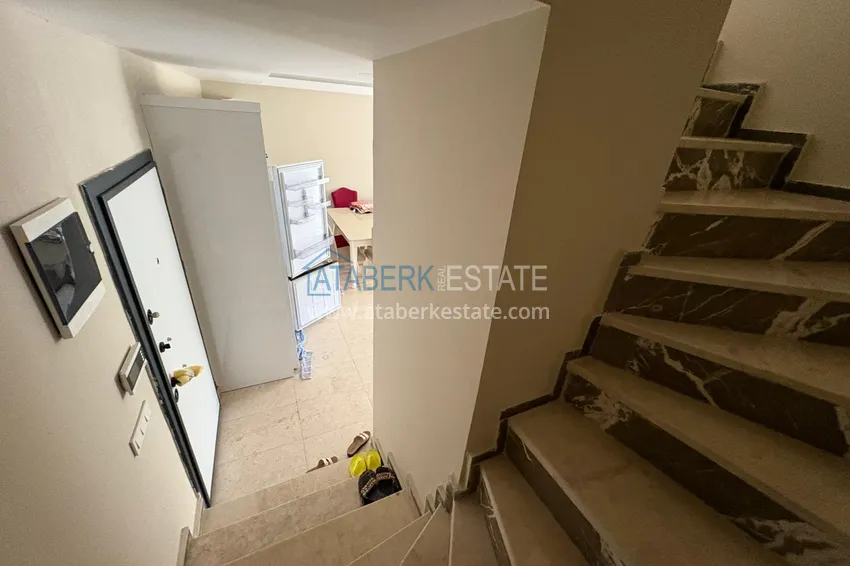 Kupuj  Dwupoziomowy penthouse 3+1 w Kargicak, Alanya — Apartament dwupoziomowy z widokiem na góry  6 