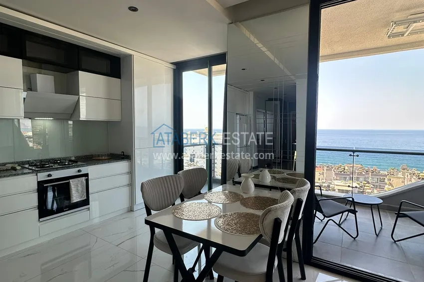 Kupuj  Apartament 2+1 z panoramicznym widokiem i częściowo umeblowany — Alanya, Mahmutlar 8 