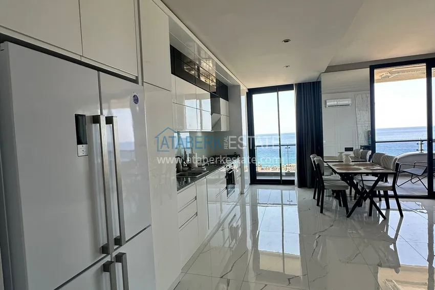 Kupuj  Apartament 2+1 z panoramicznym widokiem i częściowo umeblowany — Alanya, Mahmutlar 11 