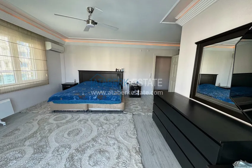 Kupuj Luksusowy apartament 3+1 na pierwszej linii w Tosmur, Alanya — układ liniowy, meble, widok na morze 16