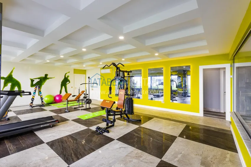 Dwupoziomowy penthouse 3+1 w Kargicaku — pod klucz, odpowiedni dla obywatelstwa 31 