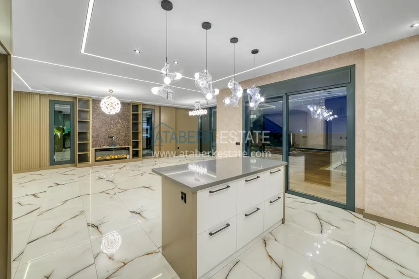 Kupuj  Luksusowa willa w Kestel, Alanya — nowoczesny design, panoramiczne widoki i pełny komfort 14 