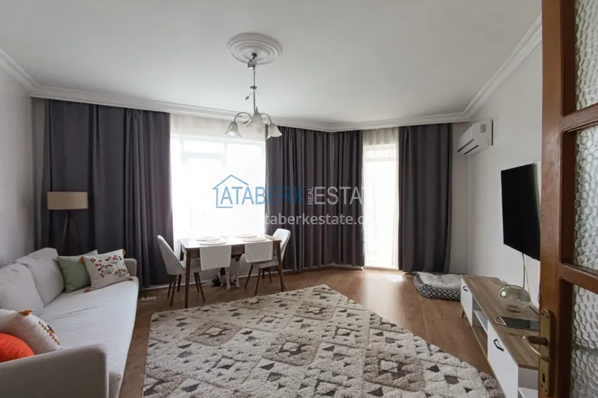 Kupuj  Apartament 2+1 w centrum Alanyi, plaża Kleopatra — nieruchomość na zezwolenie na pobyt  1 