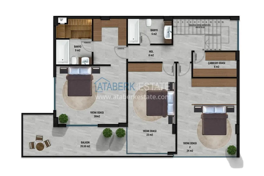 Kupuj taniej Luksusowa willa w Kestel, Alanya — nowoczesny design, panoramiczne widoki i pełny komfort 1 