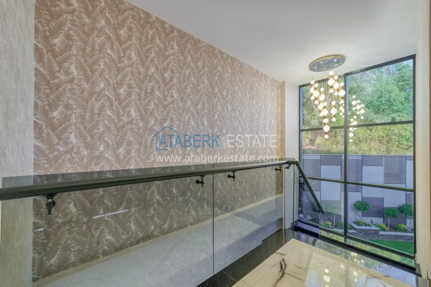 Kupuj  Luksusowa willa w Kestel, Alanya — nowoczesny design, panoramiczne widoki i pełny komfort 35 