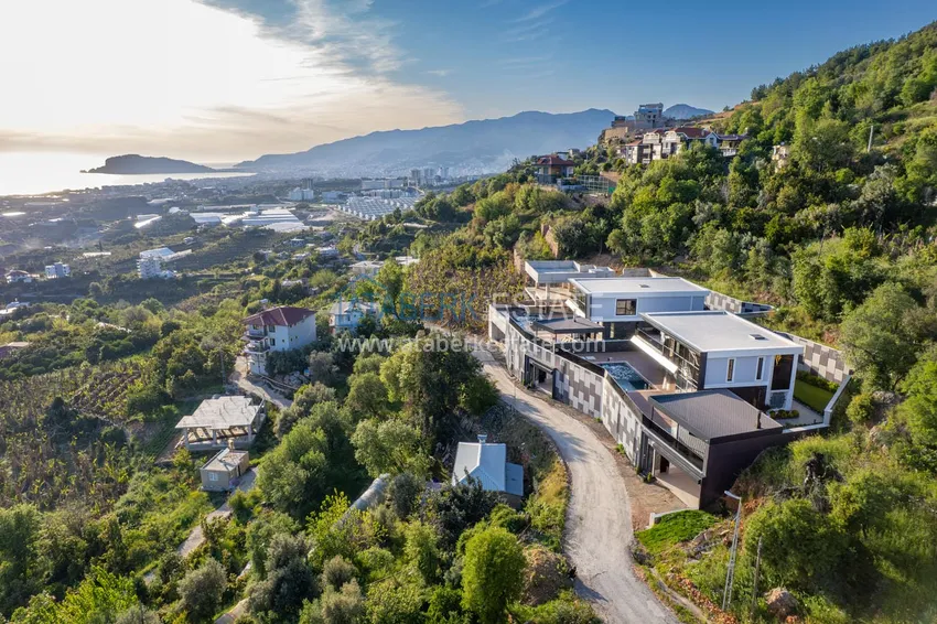 Luksusowa willa w Kestel, Alanya — nowoczesny design, panoramiczne widoki i pełny komfort 6 