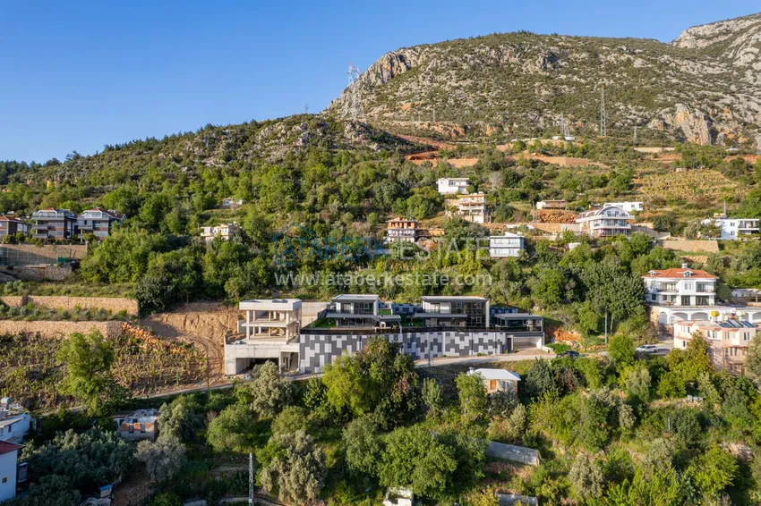 Luksusowa willa w Kestel, Alanya — nowoczesny design, panoramiczne widoki i pełny komfort 7 