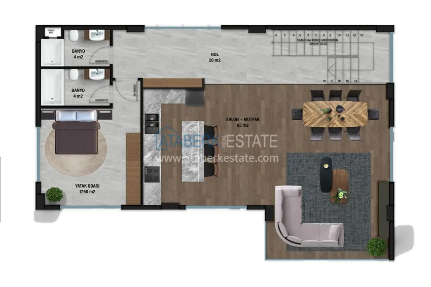 Kupuj taniej Luksusowa willa w Kestel, Alanya — nowoczesny design, panoramiczne widoki i pełny komfort 2 
