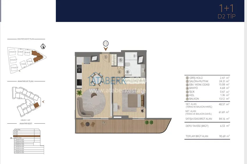 Kupuj taniej Apartamenty w Stambule dla obywatelstwa - nowy elitarny projekt w dzielnicy Etiler, Besiktas 12 