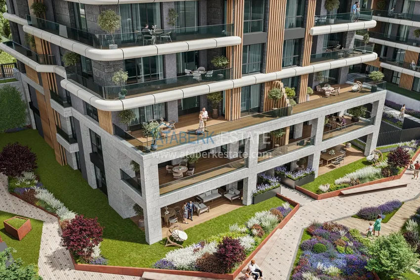 Apartamenty w Stambule dla obywatelstwa - nowy elitarny projekt w dzielnicy Etiler, Besiktas 12 